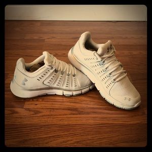 Under Armour 8 White Limitless TR2 Running Shoes